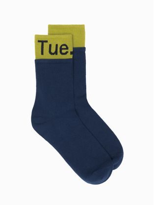 Granátové pánske ponožky Utorok U259