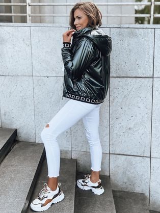 Trendy dámska tmavobéžová parka Verdu