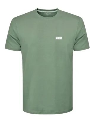 Basic zelené pánske tričko s logom