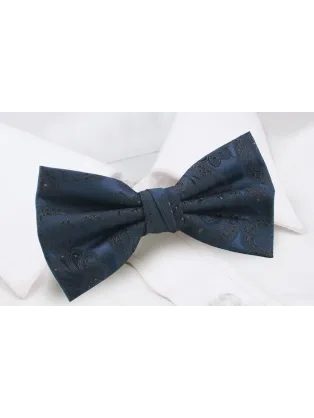 Elegantný tmavomodrý pánsky motýlik