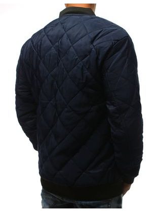 Jedinečná čierna prechodná bomber bunda