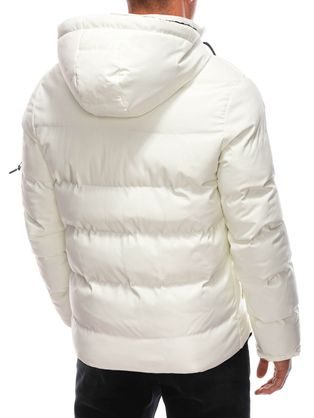 Béžová zimná bunda v originálnom prevedení C460