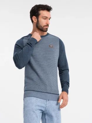 Trendy čierny polorolák V1 SWTN-0100