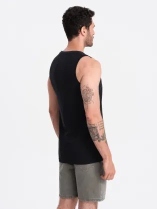 Trendy čierne tielko V2 TSTT-22SS-001