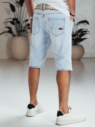 Pánske čierne rifľové kraťasy V4 SRDS-0192