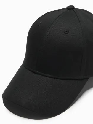 Pánska basic tmavo modrá šiltovka s výšivkou V4 ACCS-0102