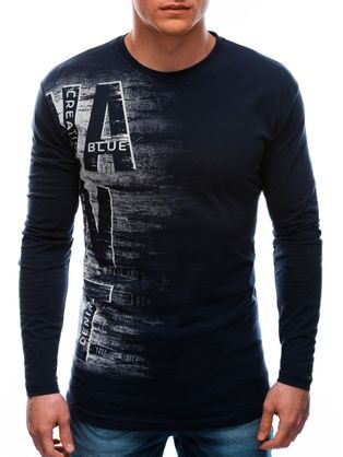 Granátové zaujímavé tričko s potlačou L147