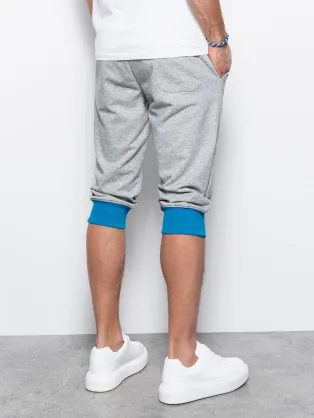 Trendy modré rifľové kraťasy
