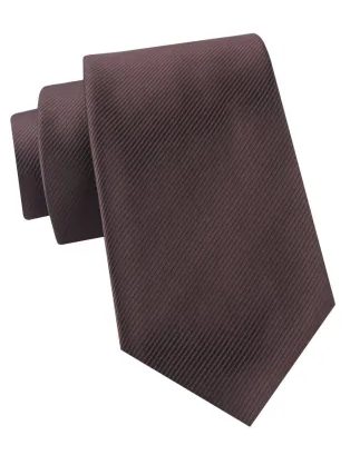 Hnedá elegantná pánska kravata