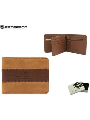 Pánska peňaženka v odtieňoch hnedej