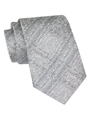 Trendy sivá vzorovaná pánska kravata