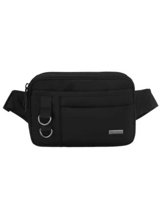 Trendy čierna pánska ľadvinka