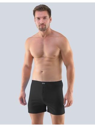 Tmavošedé pohodlné boxerky Bamboo Pure Line