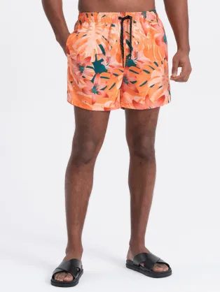 Oranžové plavky s ombre motívom V17 SRBS-0125
