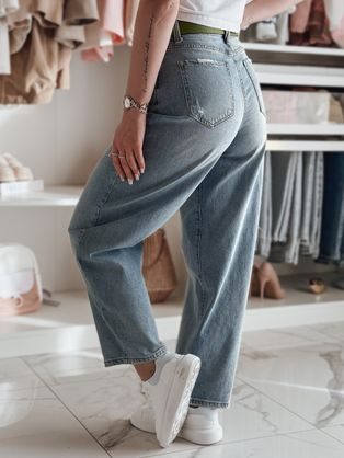 Trendy dámske čierne rifle Slimlegs