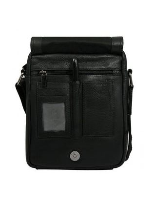 Moderná čierna pánska taška