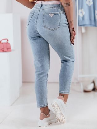 Trendy dámske čierne rifle Slimlegs