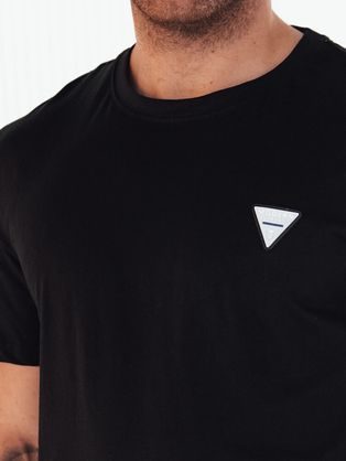 Čierne tričko s nápisom Change