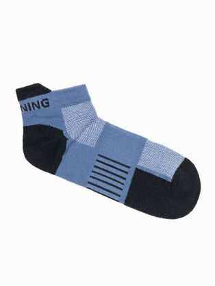 Jedinečné šedé ponožky FOOD U312