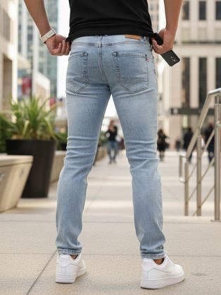 Štruktúrovaný svetlo hnedý sveter V3 SWSW-0111