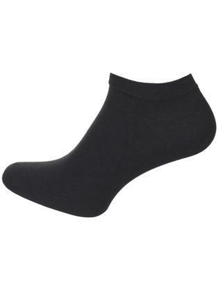 Členkové čierne bambusové ponožky