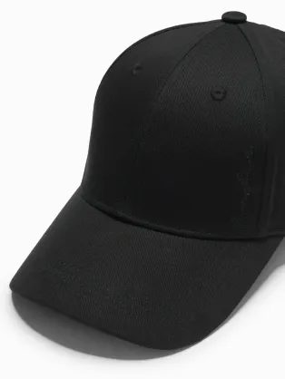 Pánska basic tmavo modrá šiltovka s výšivkou V4 ACCS-0102