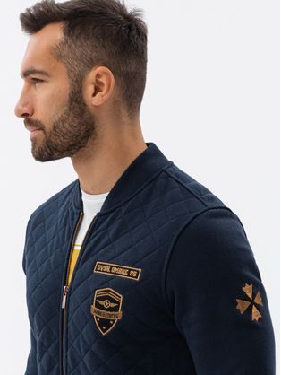 Trendové béžové tričko s kapucňou S1376
