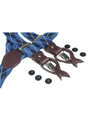 Elegantné pánske čierne traky