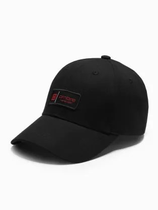 Čierna šiltovka s nášivkou V1 ACCS-0103
