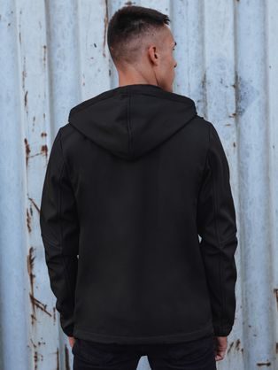 Moderná modrá bomber bunda