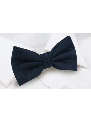 Elegantný tmavomodrý pánsky motýlik