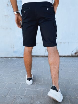 Pánske béžové chinos šortky s lemom V11 SRCS-0197