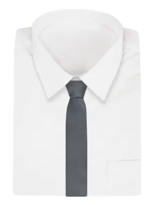 Klasická šedá pánska kravata