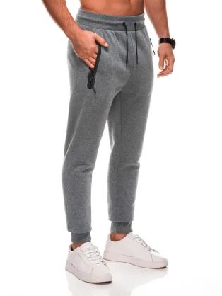 Basic čierne pánske tepláky V6 PABS-0104