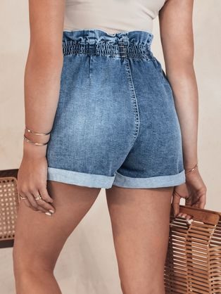 Originálne dámske biele rifľové kraťasy Sunylook