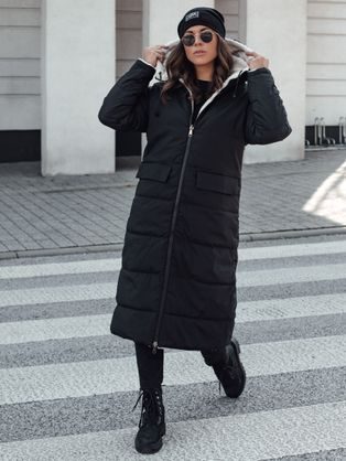 Dámska senzačná čierna zimná bunda Glampuff