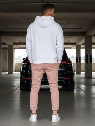 Trendy čierne pánske kapsáčové joggery UP