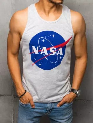 Šedé tielko v modernom prevedení Nasa