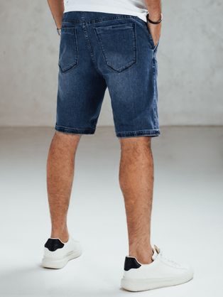 Pánske čierne rifľové kraťasy V4 SRDS-0192