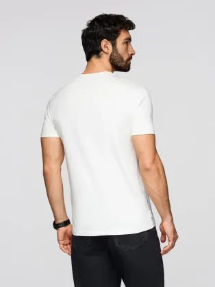 Originálne biele tričko s nápisom