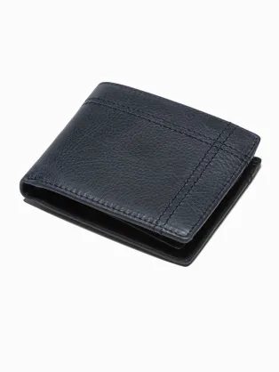 Kožená peňaženka v granátovej farbe A790