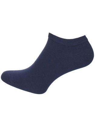 Členkové tmavomodré bambusové ponožky