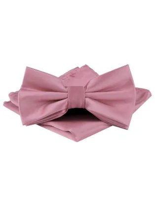 Elegantný ružový pánsky motýlik