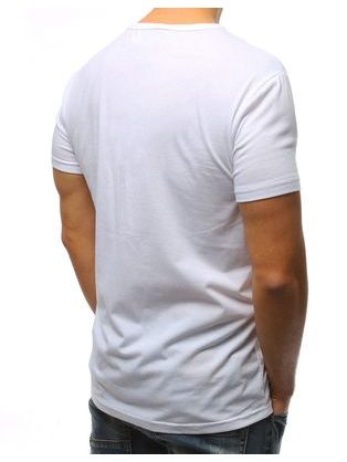 Jedinečné biele tričko so smajlíkom