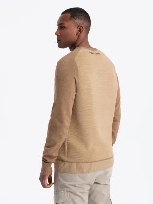 Trendy čierny polorolák V1 SWTN-0100
