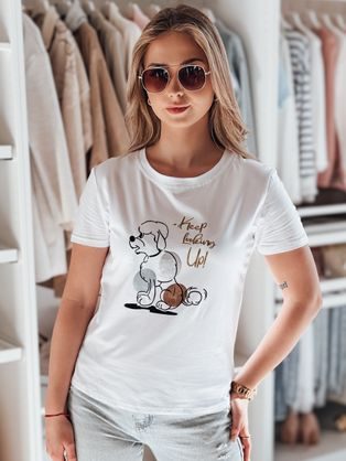 Jednoduché žlté dámske tričko Mayla II