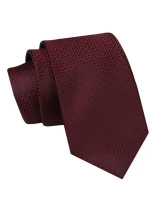 Bordová pánska kravata Alties s jemným vzorom