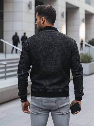 Výrazná softshellová bunda v grafitovej farbe