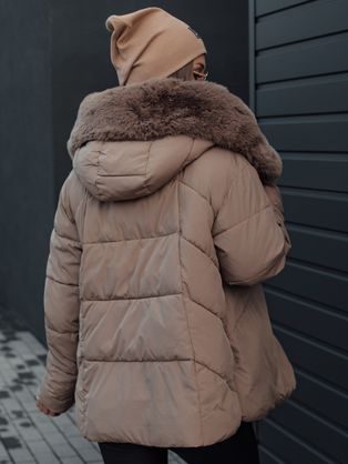 Dámska štýlová kamelová bunda Laro