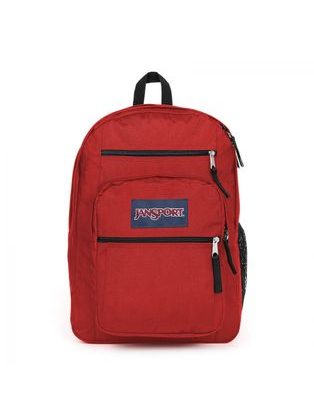 Študentský červený ruksak Jansport